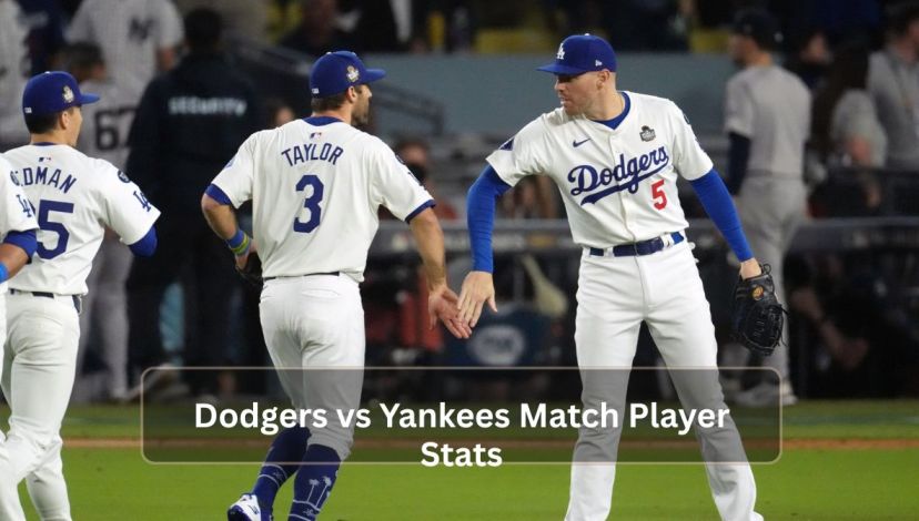 Dodgers vs Yankees Match Player Stats