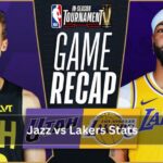Jazz vs Lakers Stats