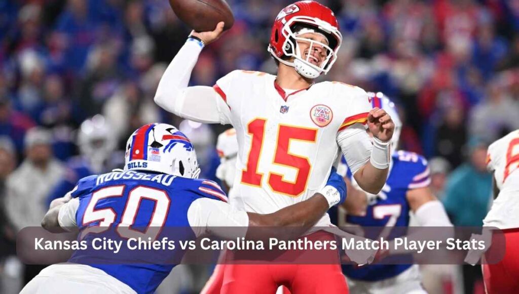 kansas city chiefs vs carolina panthers match player stats