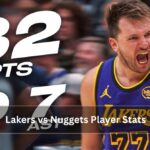 Lakers vs Nuggets Player Stats