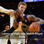 Lakers vs Utah Jazz Match Player Stats