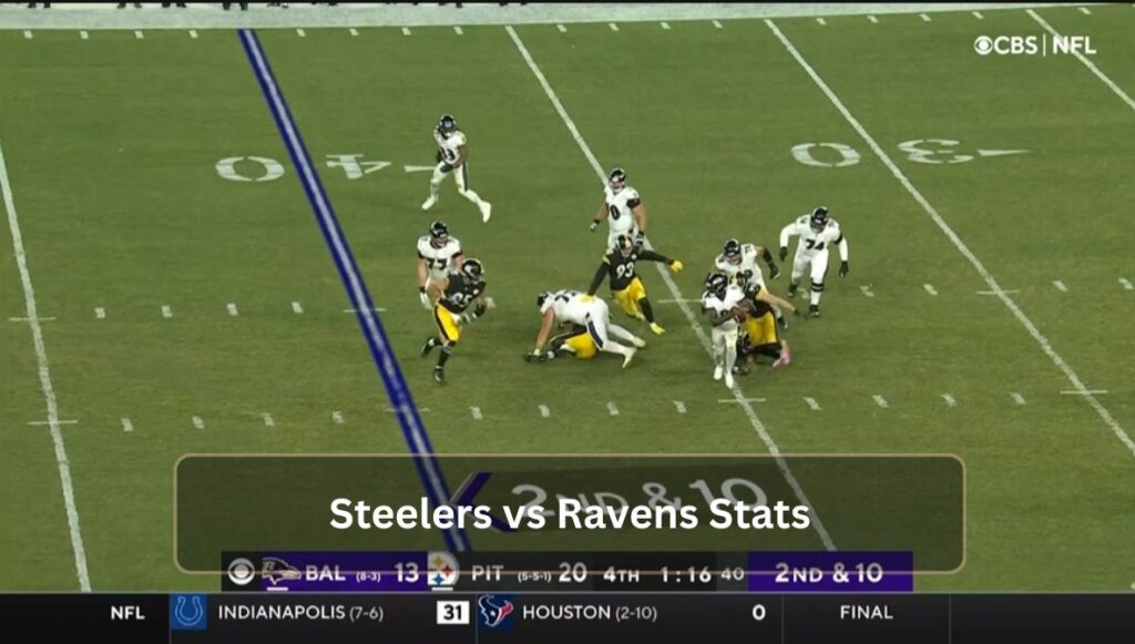 Steelers vs Ravens Stats