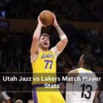 Utah Jazz vs Lakers Match Player Stats