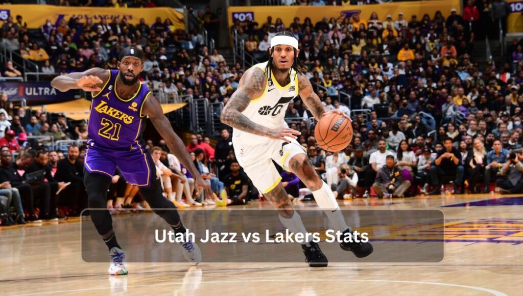 Utah Jazz vs Lakers Stats