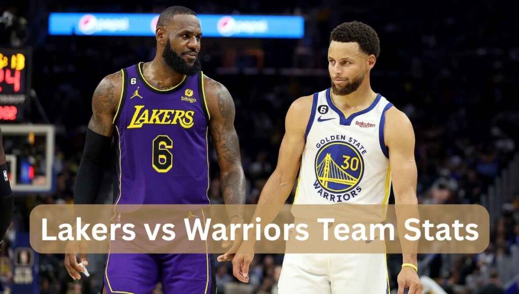 lakers vs warriors team stats