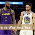 lakers vs warriors team stats