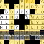 Game Nearly Everyone Loses Crossword Clue