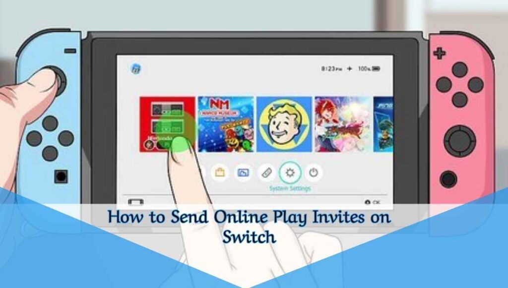 How to Send Online Play Invites on Switch