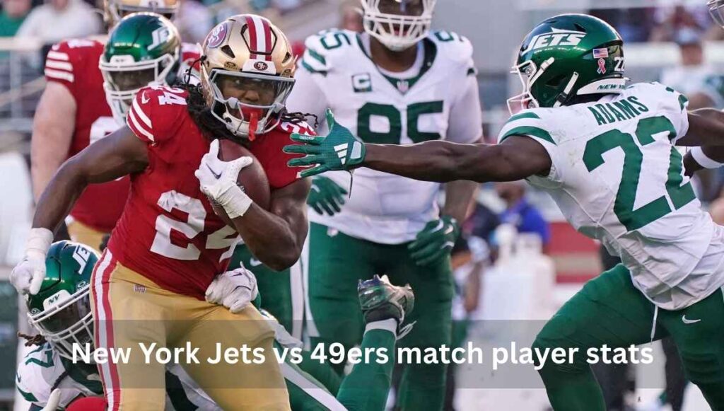 new york jets vs 49ers match player stats